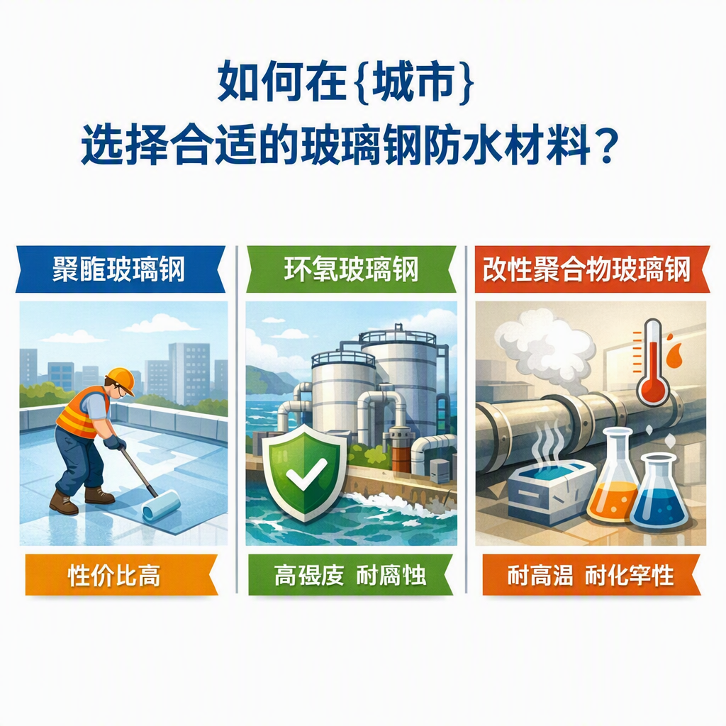 如何在徐州选择合适的玻璃钢防水材料?