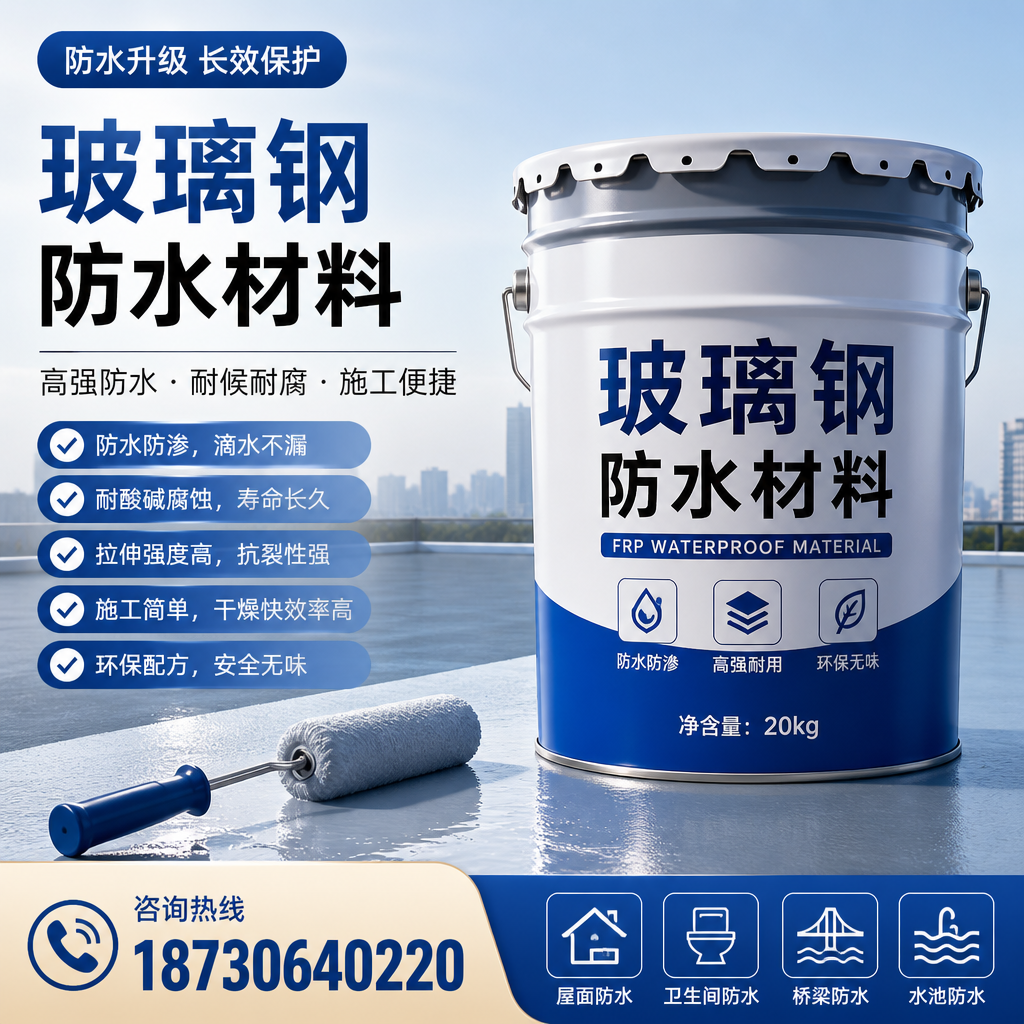专家解析:玻璃钢防水材料的市场前景分析在 徐州