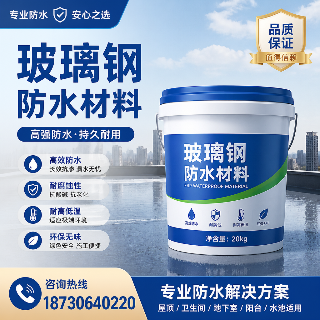 了解玻璃钢防水材料的市场趋势,徐州 企业不可不知
